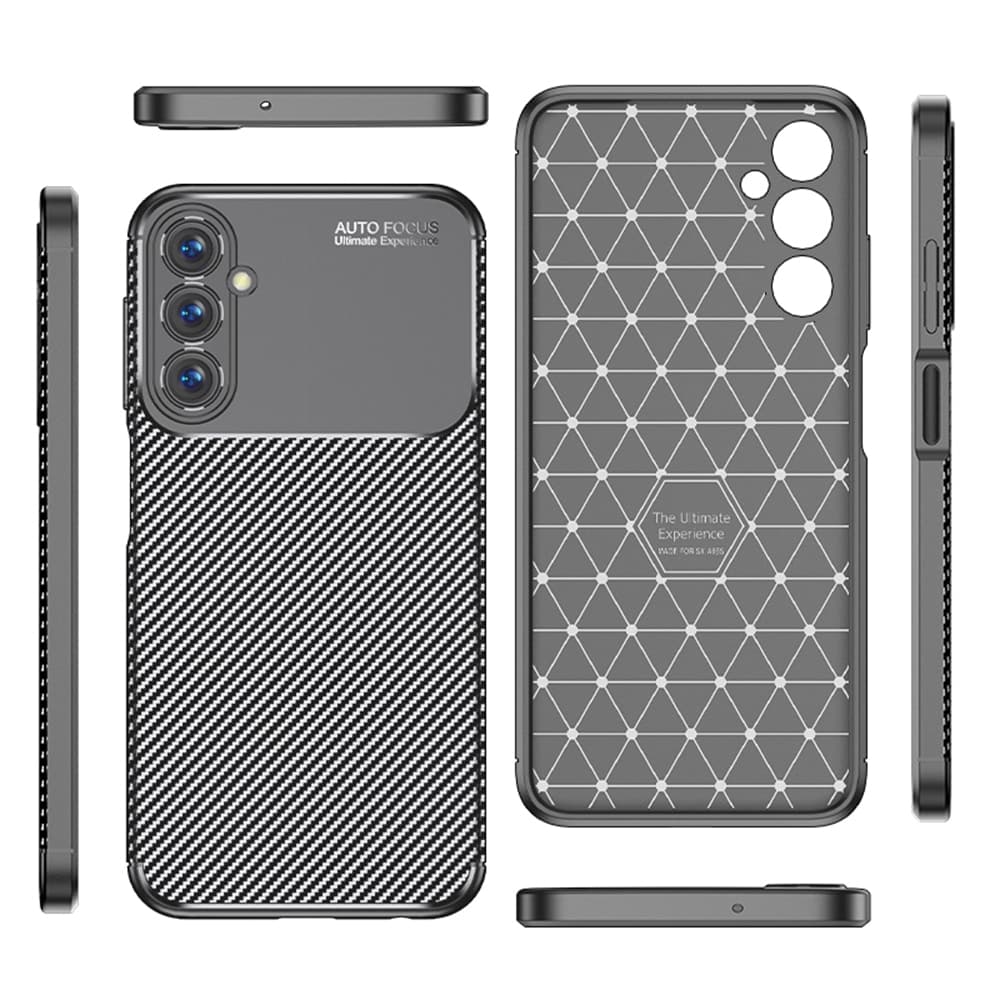 Techsuit CarbonFiber - θήκη για Samsung Galaxy A05s - Μαύρο 6