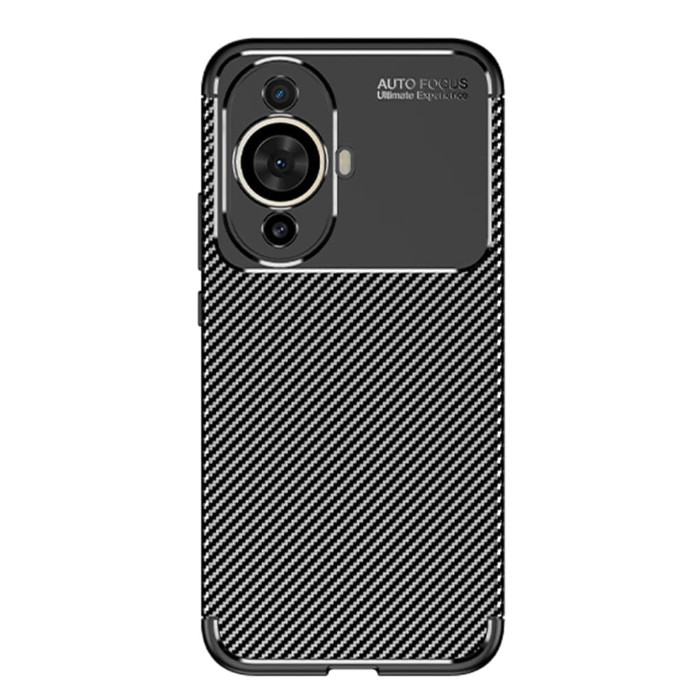 Techsuit CarbonFiber - θήκη για Huawei nova 11 - Μαύρο 2
