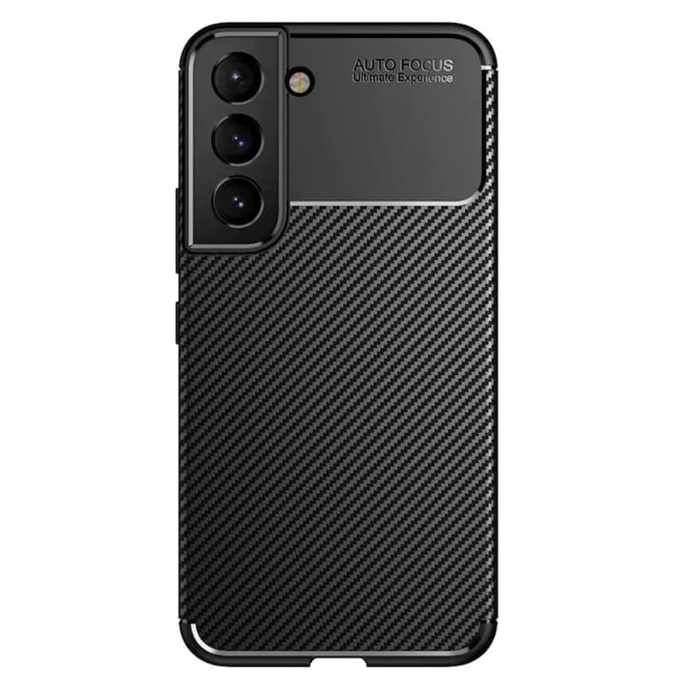 Techsuit CarbonFiber - θήκη για Samsung Galaxy S21 FE 5G - Μαύρο 2