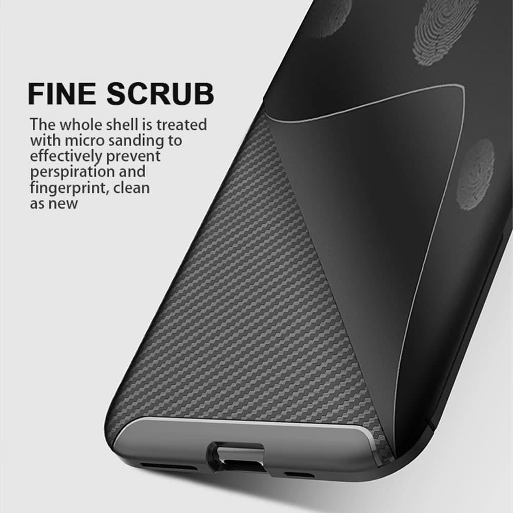Techsuit CarbonFiber - θήκη για Samsung Galaxy S21 Ultra 5G - Μαύρο 2