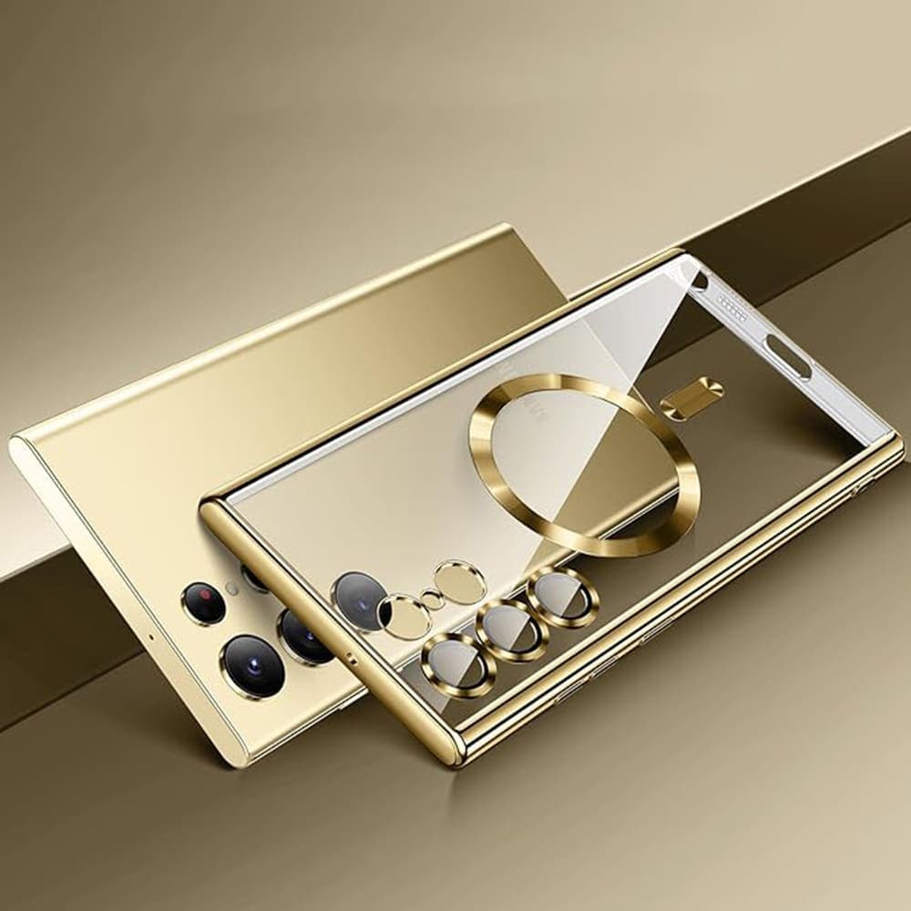 Techsuit Luxury Crystal - θήκη για Samsung Galaxy S21 Ultra 5G - Διάφανο 4