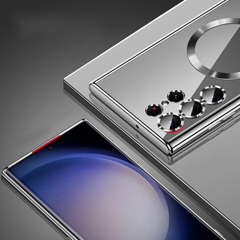 Techsuit Luxury Crystal - θήκη για Samsung Galaxy S21 Ultra 5G - Διάφανο 3