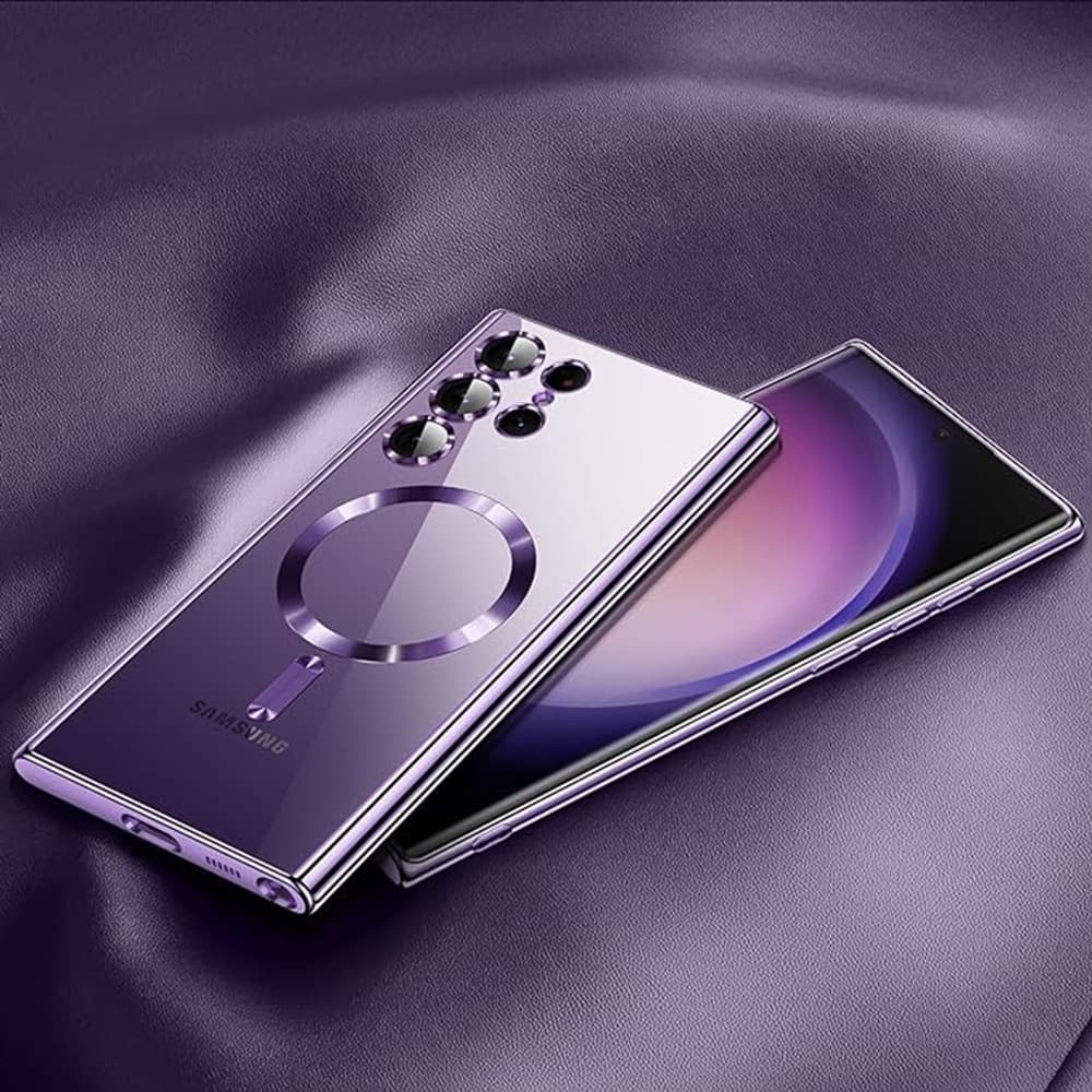 Techsuit Luxury Crystal - θήκη για Samsung Galaxy S21 Ultra 5G - Διάφανο 5