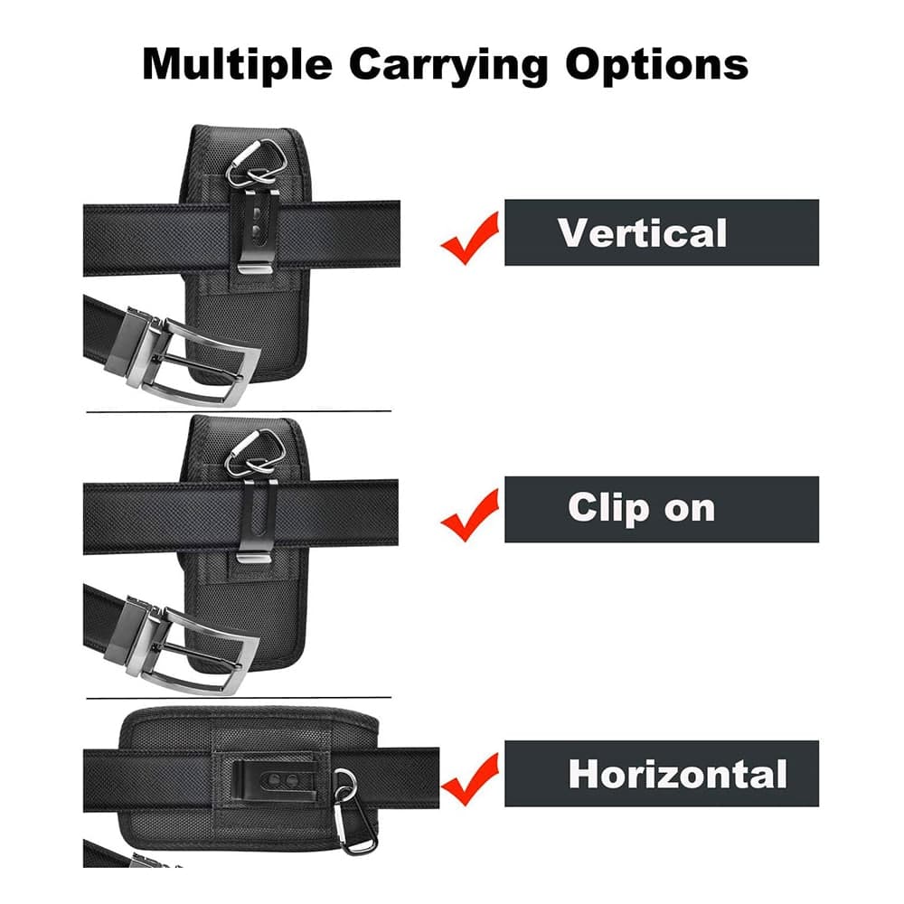 Techsuit Crossbody Lanyard - Generic 7 ίντσες - Μαύρο 6