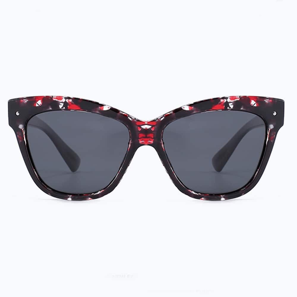 Techsuit - Polarized Γυαλιά Ηλίου PC (OD8155-C4) - Προστασία UV - Λουλούδια / Μαύρο One Size 2