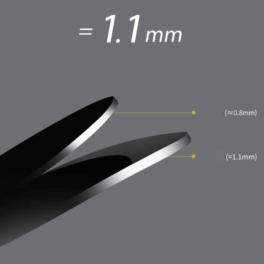 Techsuit - Polarized Γυαλιά Ηλίου TR90 (MM108) - Προστασία UV - Λαμπερό Μαύρο / Παγωμένο Μπλε One Size 4