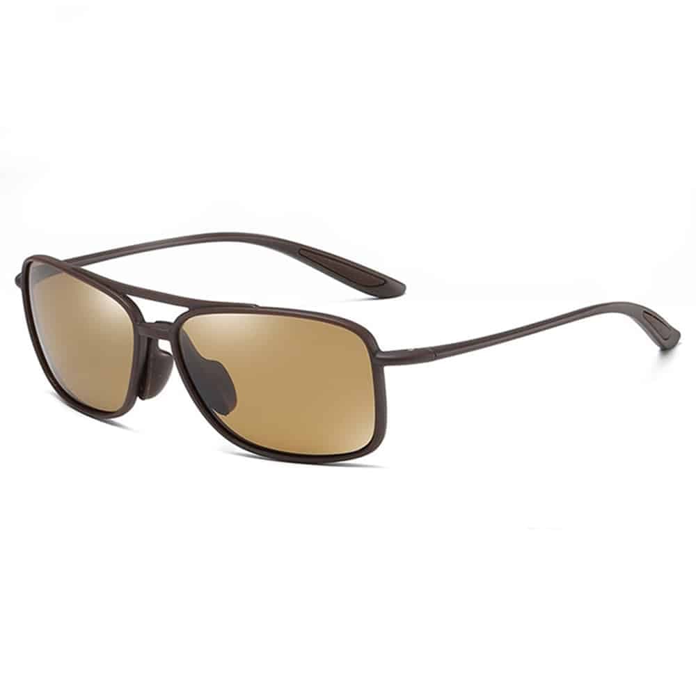 Techsuit - Polarized Γυαλιά Ηλίου TR90 (MM99) - Προστασία UV - Ματ Καφέ One Size