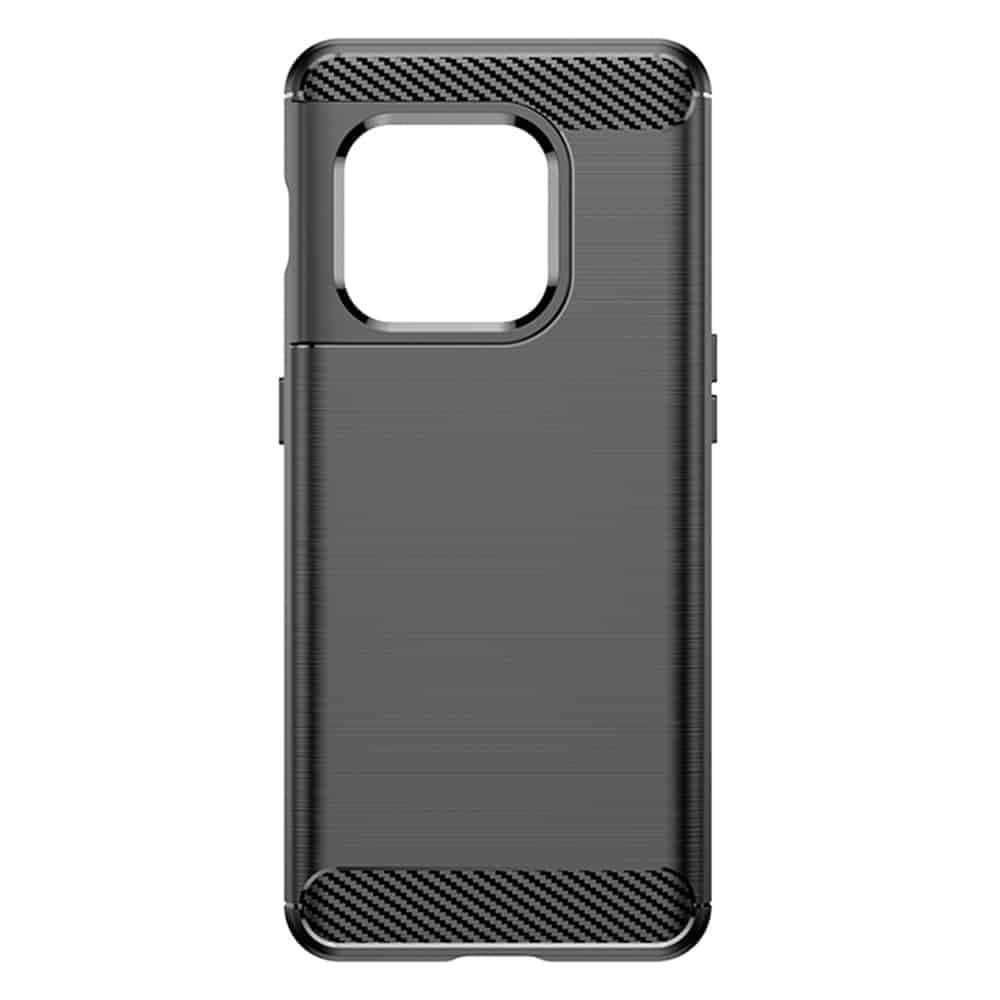Techsuit Carbon Silicone - θήκη για Oneplus 10 Pro - Μαύρο 2