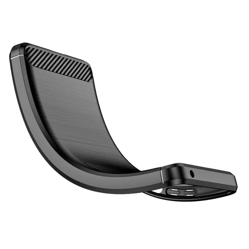 Techsuit Carbon Silicone - θήκη για Oneplus 10 Pro - Μαύρο 3