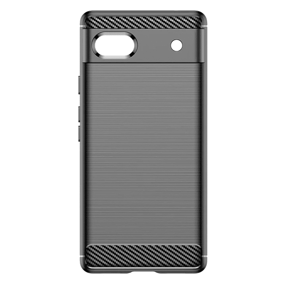 Techsuit Carbon Silicone - θήκη για Google Pixel 6a - Μαύρο 4