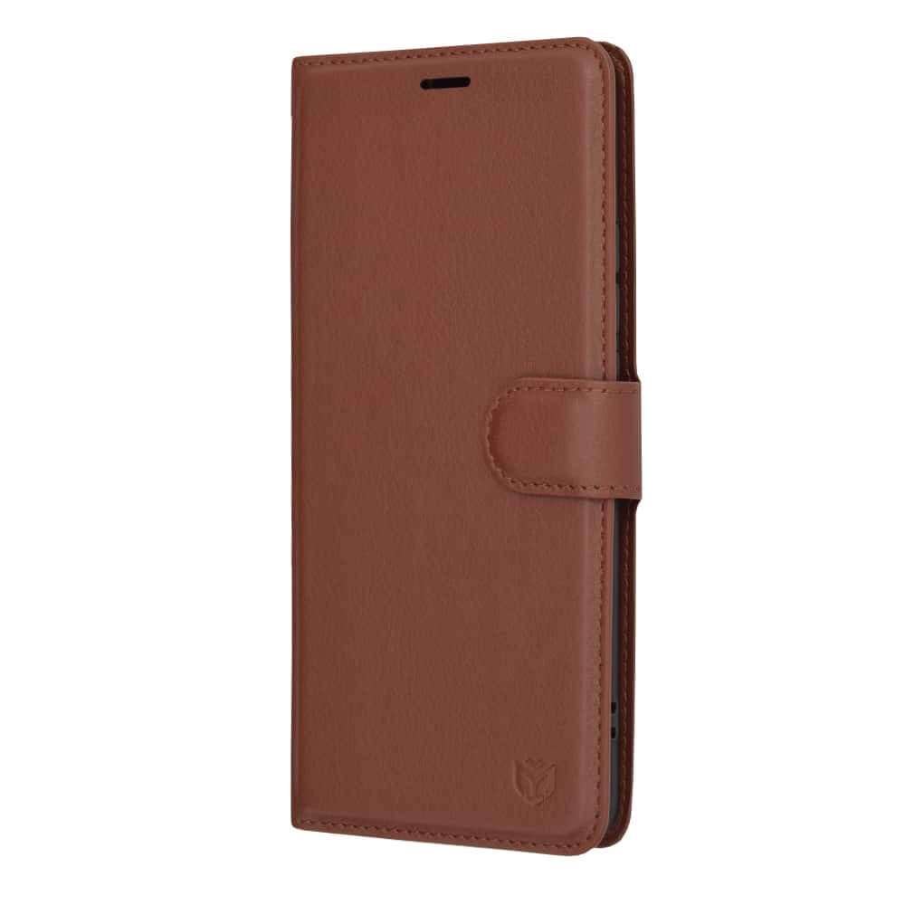 Techsuit Leather Folio - θήκη για Oppo Reno10 / Pro - Καφέ 4