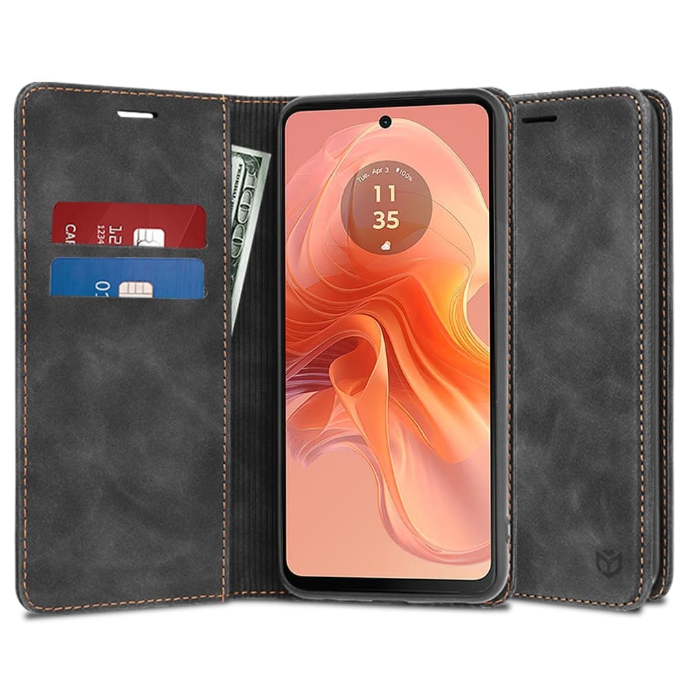 Techsuit Confy Cover - θήκη για Motorola Moto G04 - Μαύρο