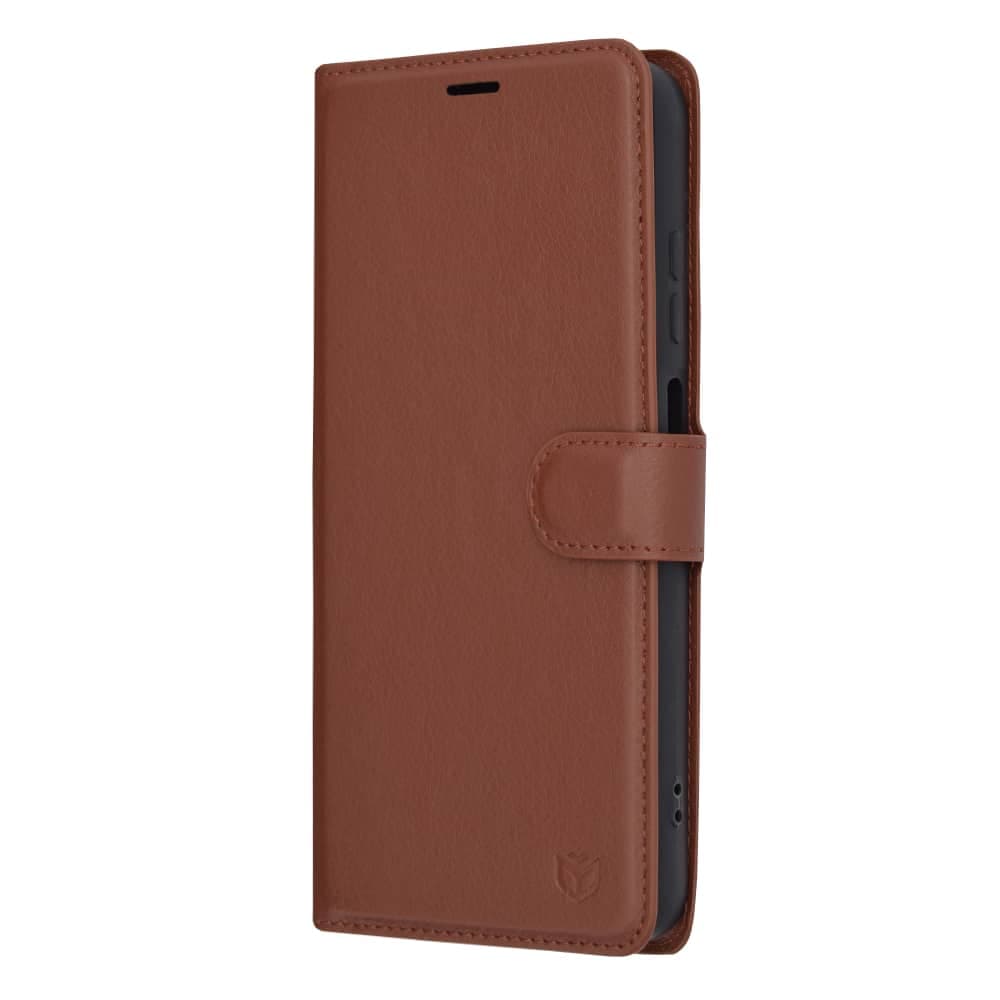 Techsuit Leather Folio - θήκη για Samsung Galaxy A05s - Καφέ 4