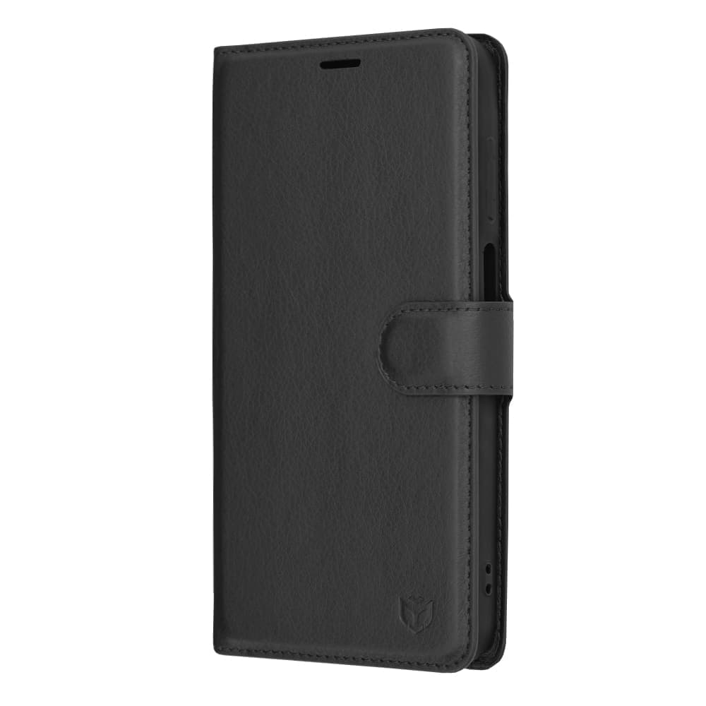 Techsuit Leather Folio - θήκη για Samsung Galaxy A15 5G - Μαύρο 4