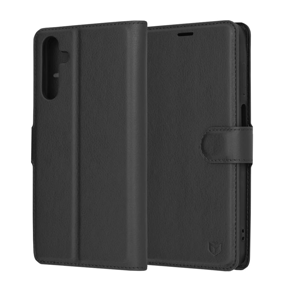 Techsuit Leather Folio - θήκη για Samsung Galaxy A15 5G - Μαύρο 6