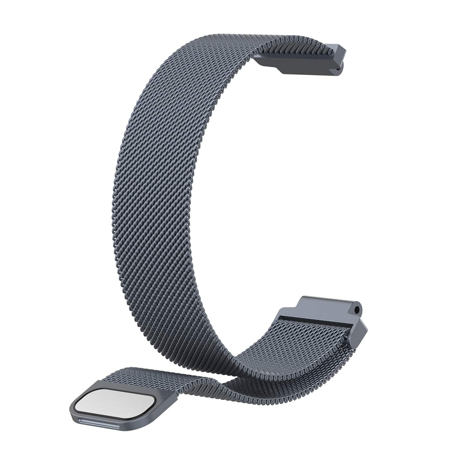 Techsuit - Watchband 18mm (W009) - Huawei Watch GT 4 (41mm)/W1/Honor Watch S1/Garmin Venu 2S/Vivoactive 4S - Blue 5