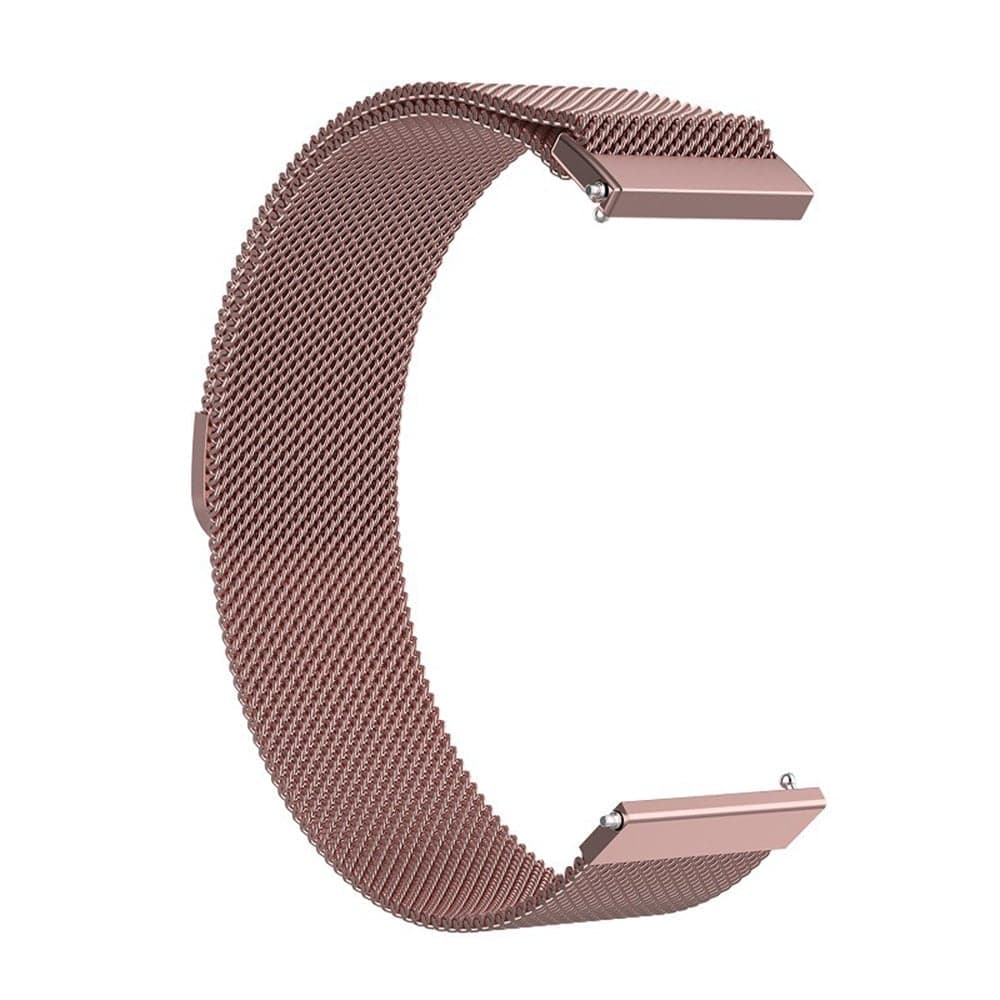 Techsuit - Watchband 18mm (W009) - Huawei Watch GT 4 (41mm)/W1/Honor Watch S1/Garmin Venu 2S/Vivoactive 4S - Pink 4