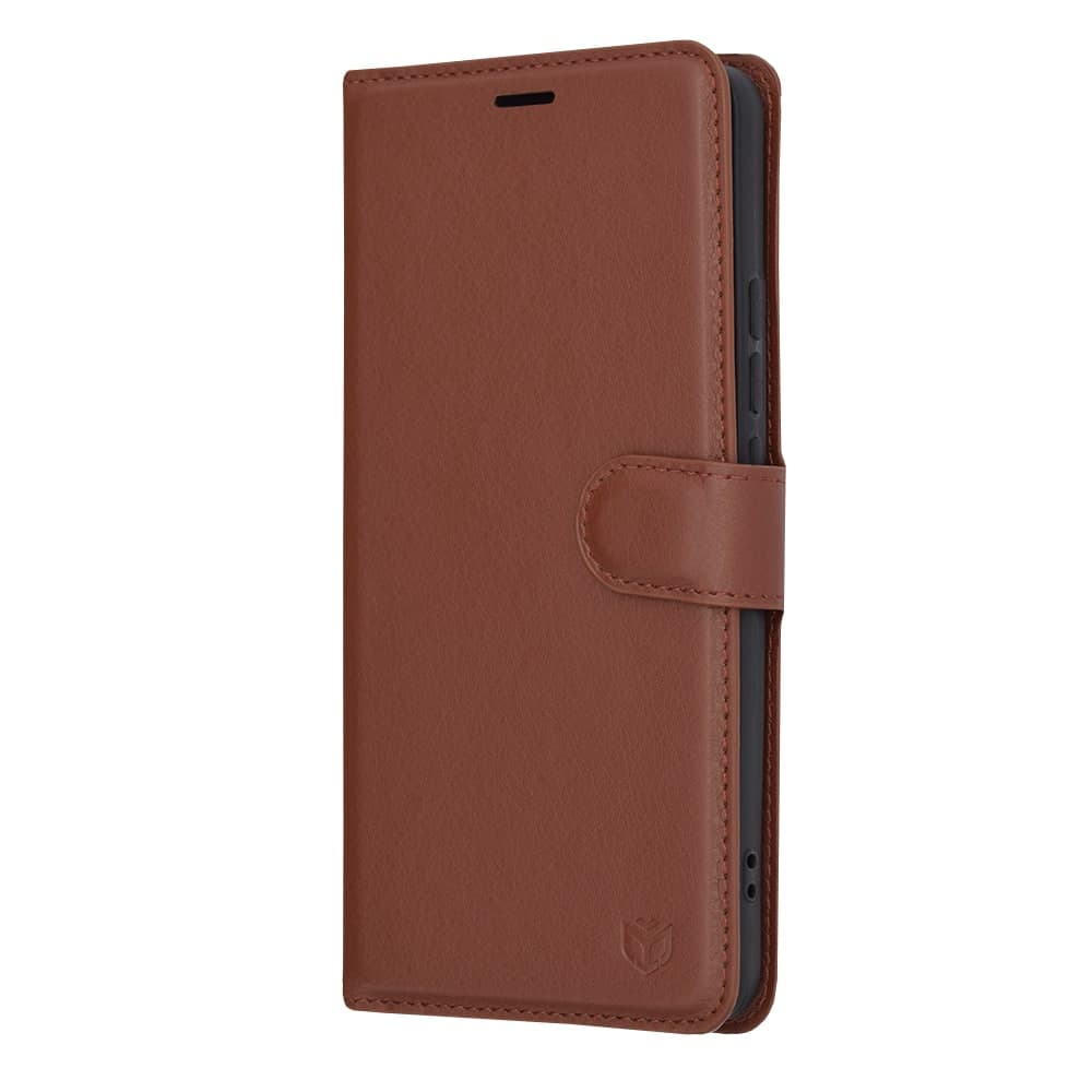 Techsuit Leather Folio - θήκη για Xiaomi Poco X6 Pro - Καφέ 4