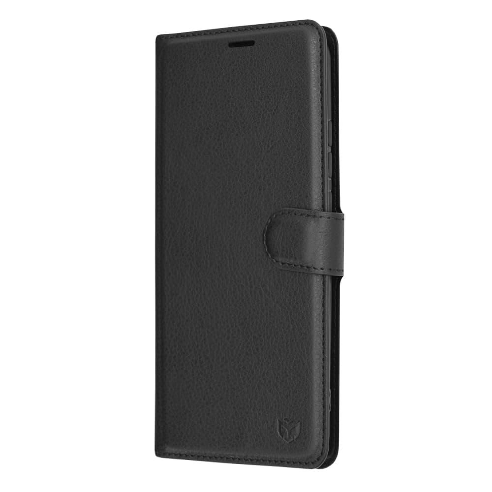 Techsuit Leather Folio - θήκη για Xiaomi Redmi 9C / NFC - Μαύρο 4