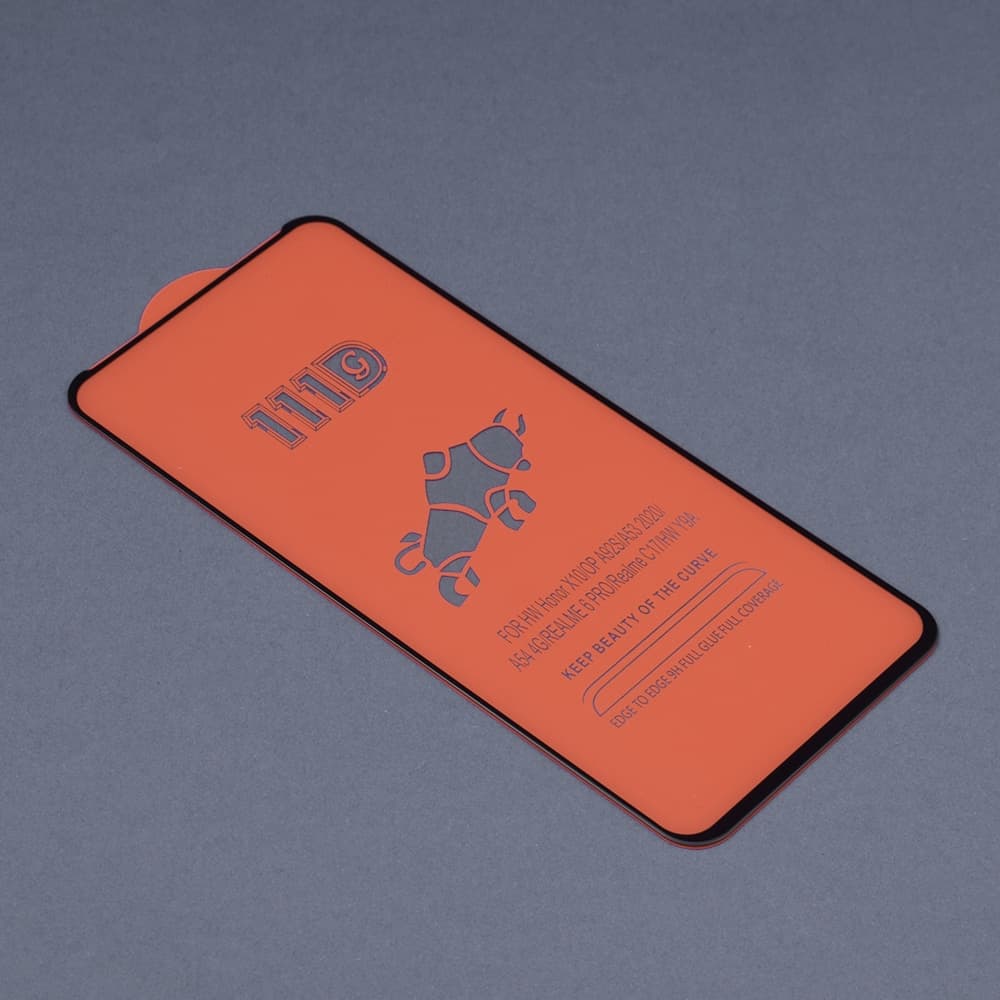 Techsuit - 111D Πλήρης Κάλυψη / Full Glue Γυαλί - Xiaomi Redmi Note 11 / Note 11S / Poco M4 Pro 4G - Μαύρο 2