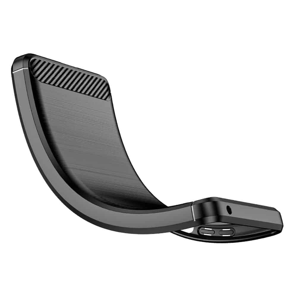Techsuit Carbon Silicone - θήκη για Motorola Moto G31 - Μαύρο 3