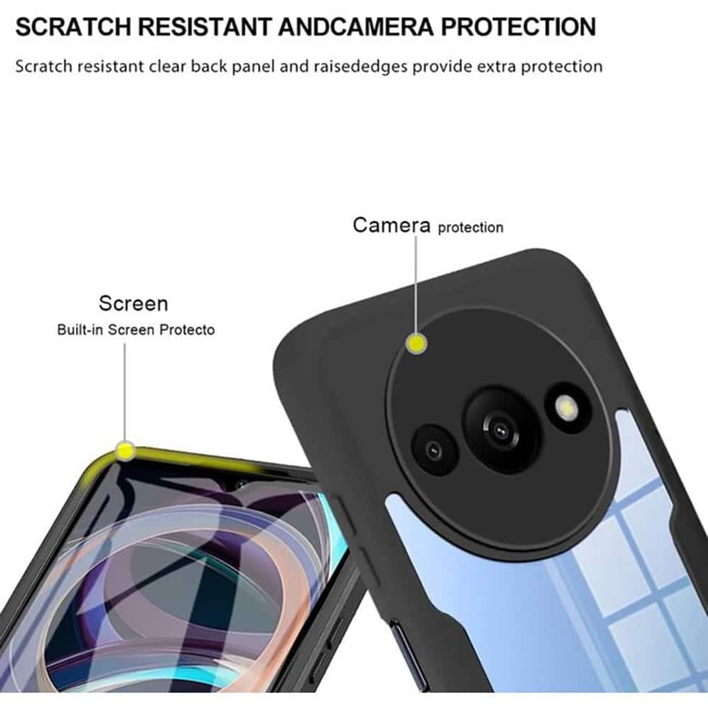 Techsuit ColorVerse 360 Series - θήκη για Xiaomi Redmi A3 / A3x - Διάφανο 5