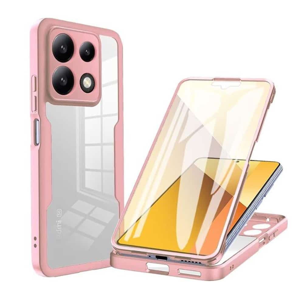 Techsuit ColorVerse 360 Series - θήκη για Xiaomi Poco X6 Pro - Ροζ