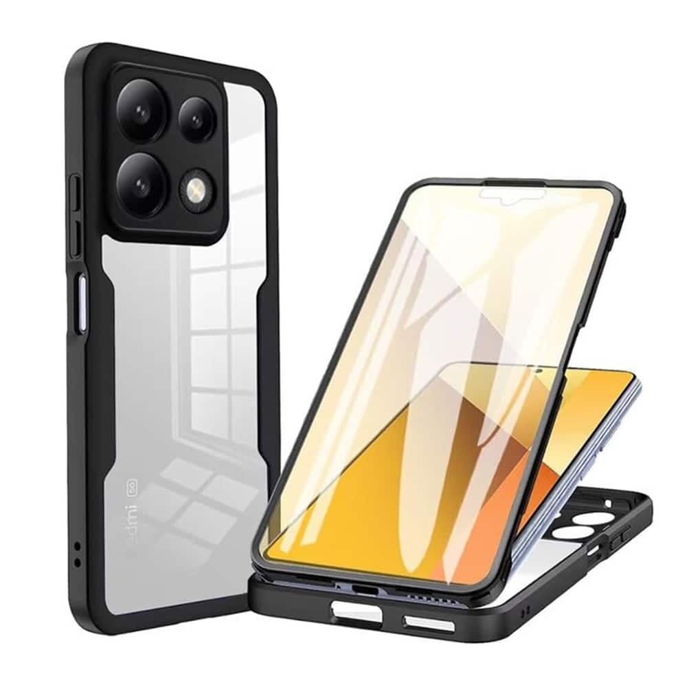 Techsuit ColorVerse 360 Series - θήκη για Xiaomi Poco X6 Pro - Μαύρο