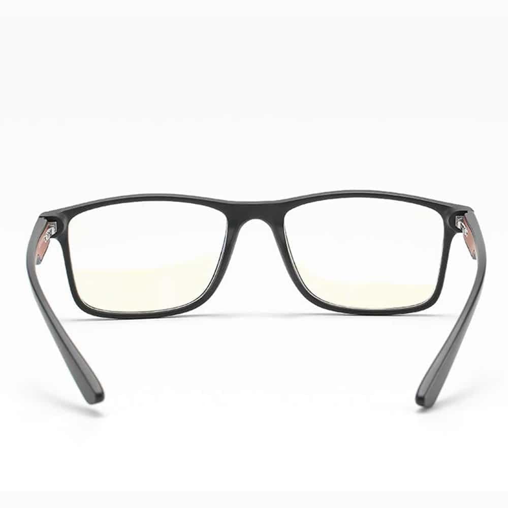 Techsuit - Γυαλιά Anti-Blue Light Reflex TR90 (F2388) - Ορθογώνια - Μαύρο Άμμου / Γκρι One Size 5