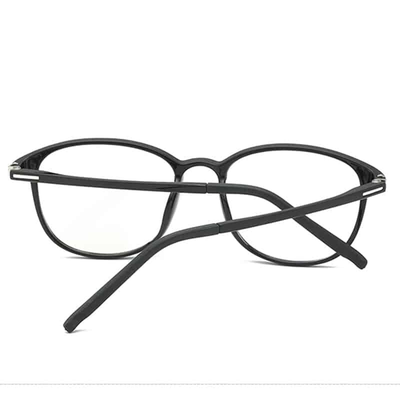 Techsuit - Γυαλιά Anti-Blue Light Reflex PC (F2822) - Στρογγυλά - Λαμπερό Μαύρο One Size 3