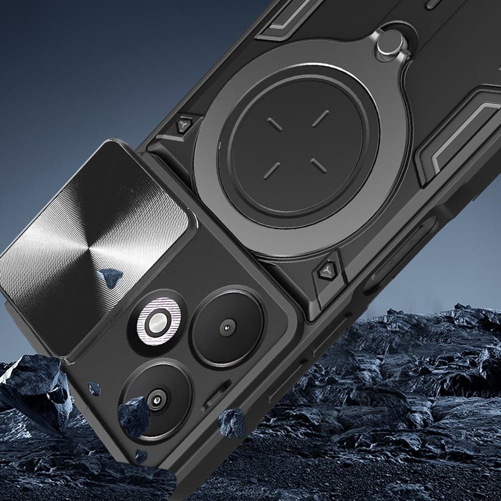 Techsuit CamGuard Pro - θήκη για Xiaomi Redmi 13C 5G - Κόκκινο 5