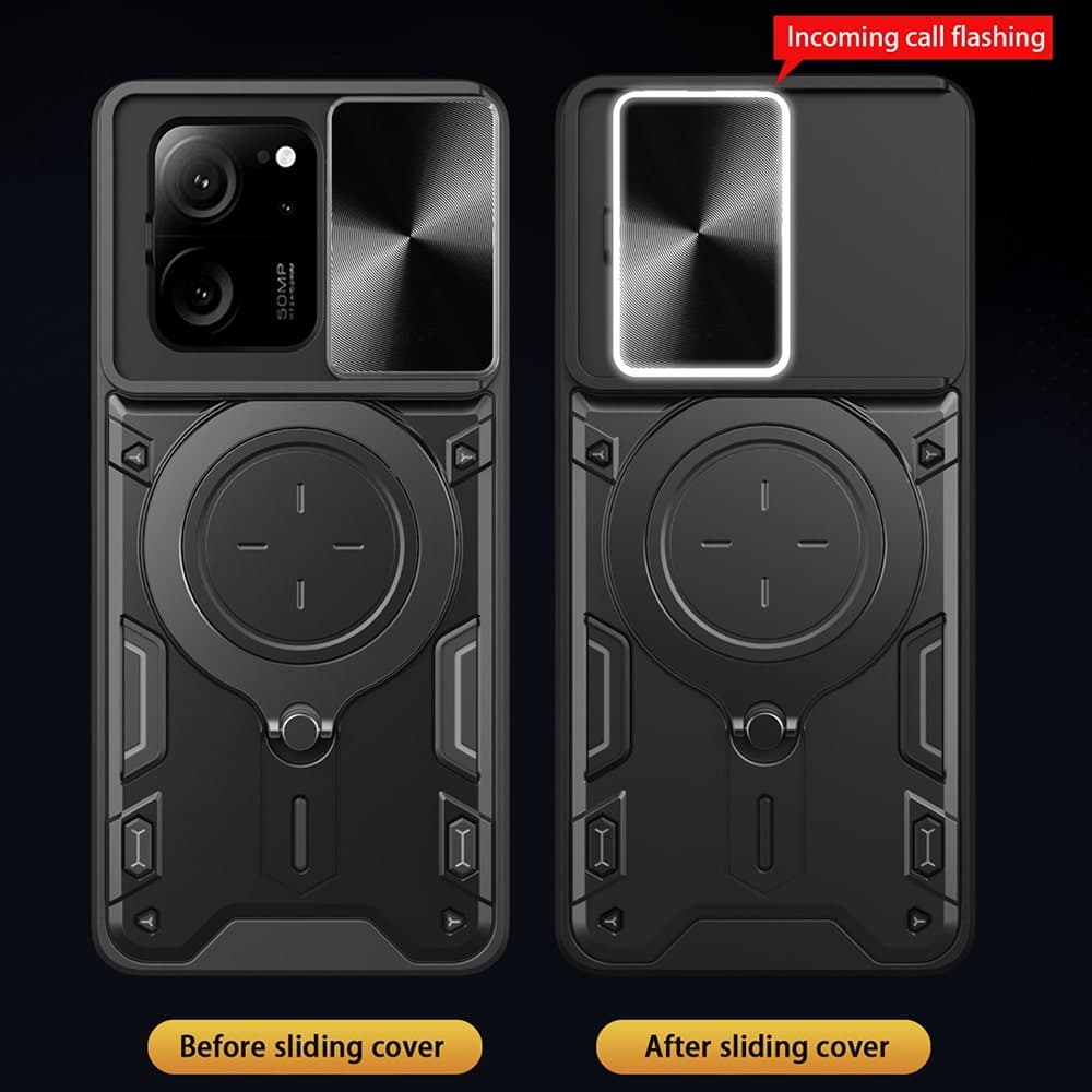 Techsuit CamGuard Pro - θήκη για Xiaomi 13T / Pro - Μαύρο 3