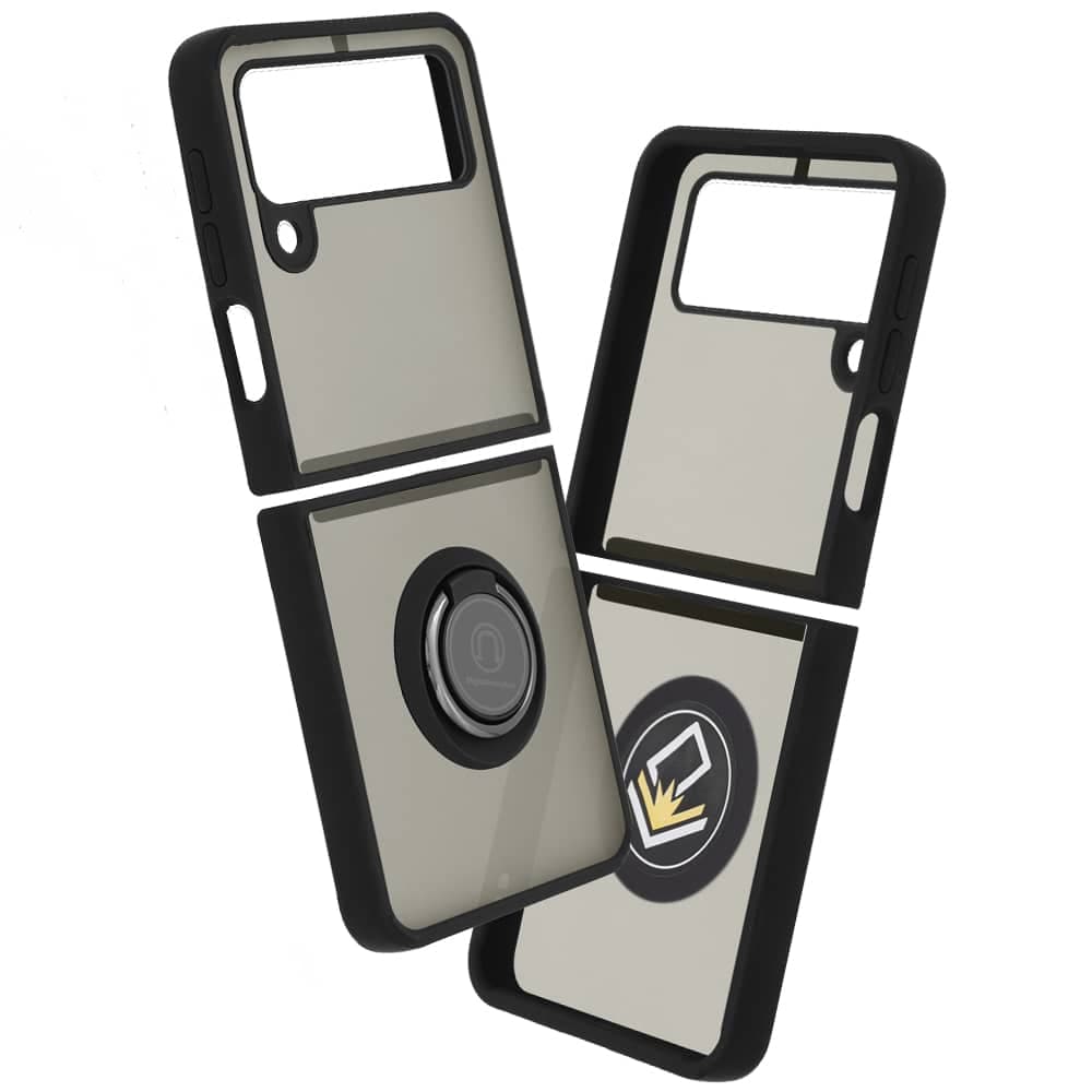Techsuit Glinth - θήκη για Samsung Galaxy Z Flip3 5G - Μαύρο