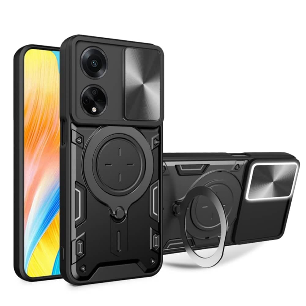 Techsuit CamGuard Pro - θήκη για Oppo A98 - Μαύρο