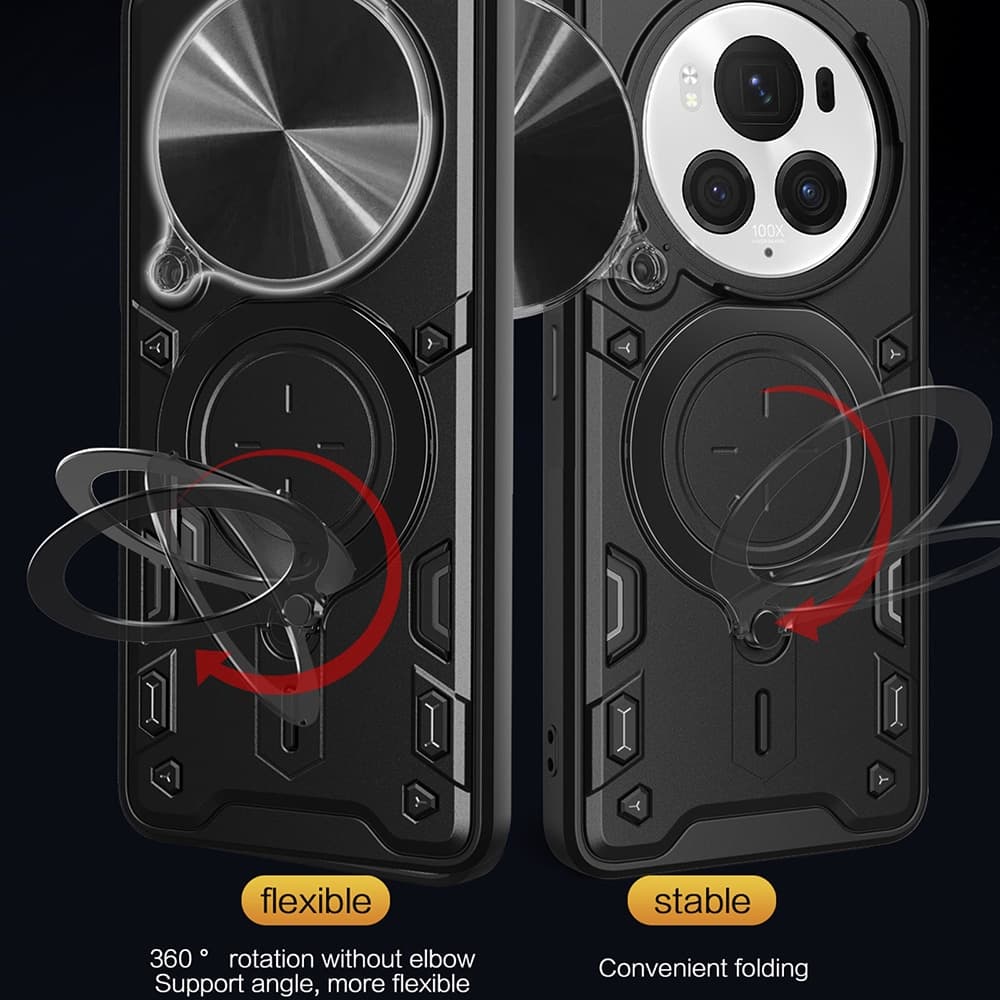 Techsuit CamGuard Pro - θήκη για Honor Magic6 Pro - Μαύρο 5