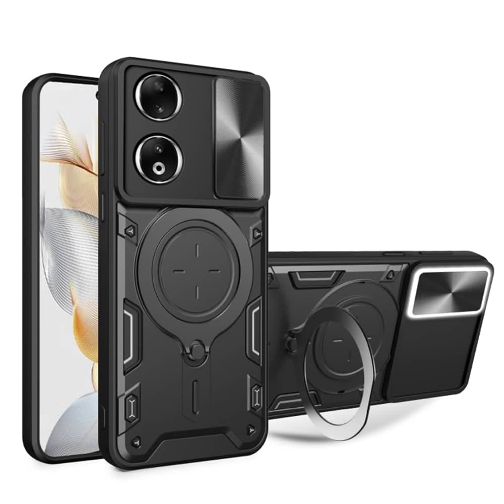 Techsuit CamGuard Pro - θήκη για Honor 90 - Μαύρο