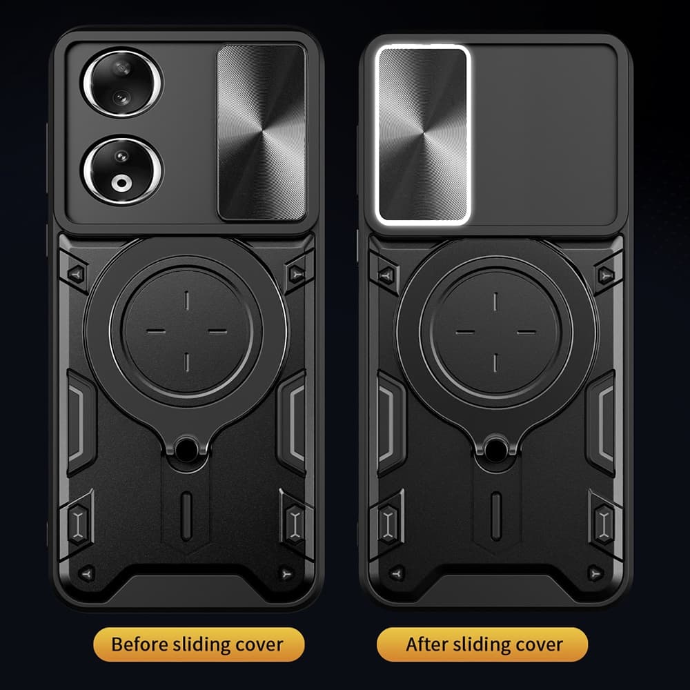 Techsuit CamGuard Pro - θήκη για Honor 90 - Μαύρο 6