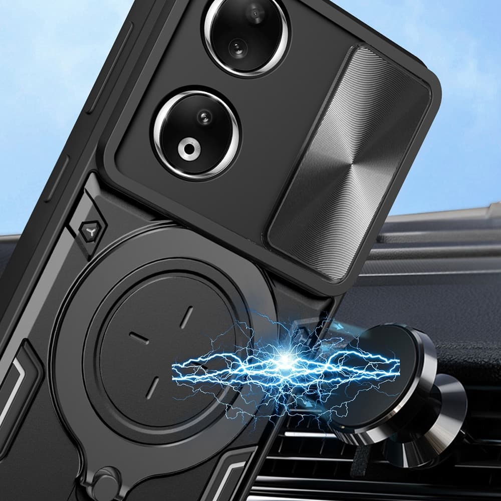 Techsuit CamGuard Pro - θήκη για Honor 90 - Μαύρο 5