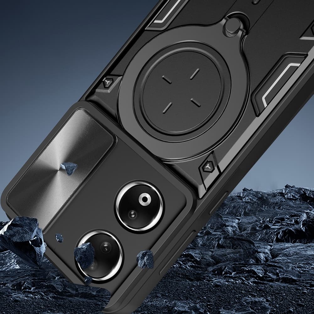Techsuit CamGuard Pro - θήκη για Honor 90 - Μαύρο 4