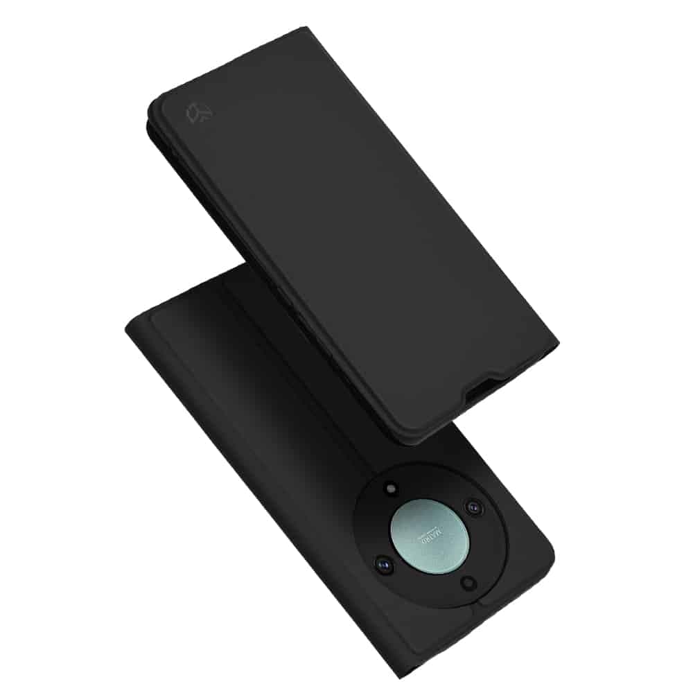 Techsuit Magskin Book - θήκη για Honor Magic5 Lite - Μαύρο