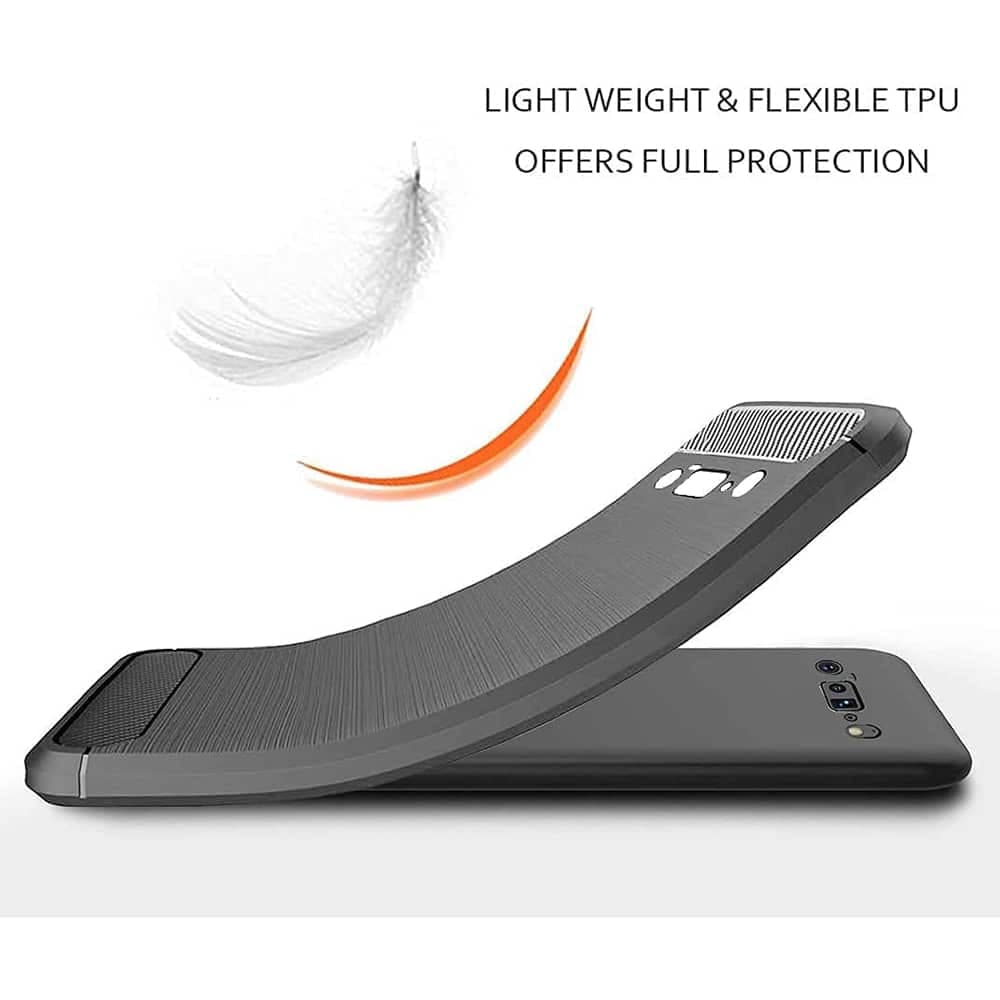 Techsuit Carbon Silicone - θήκη για Google Pixel 6 Pro - Μαύρο 2