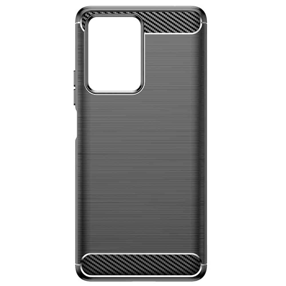 Techsuit Carbon Silicone - θήκη για Xiaomi 11T - Μαύρο 2