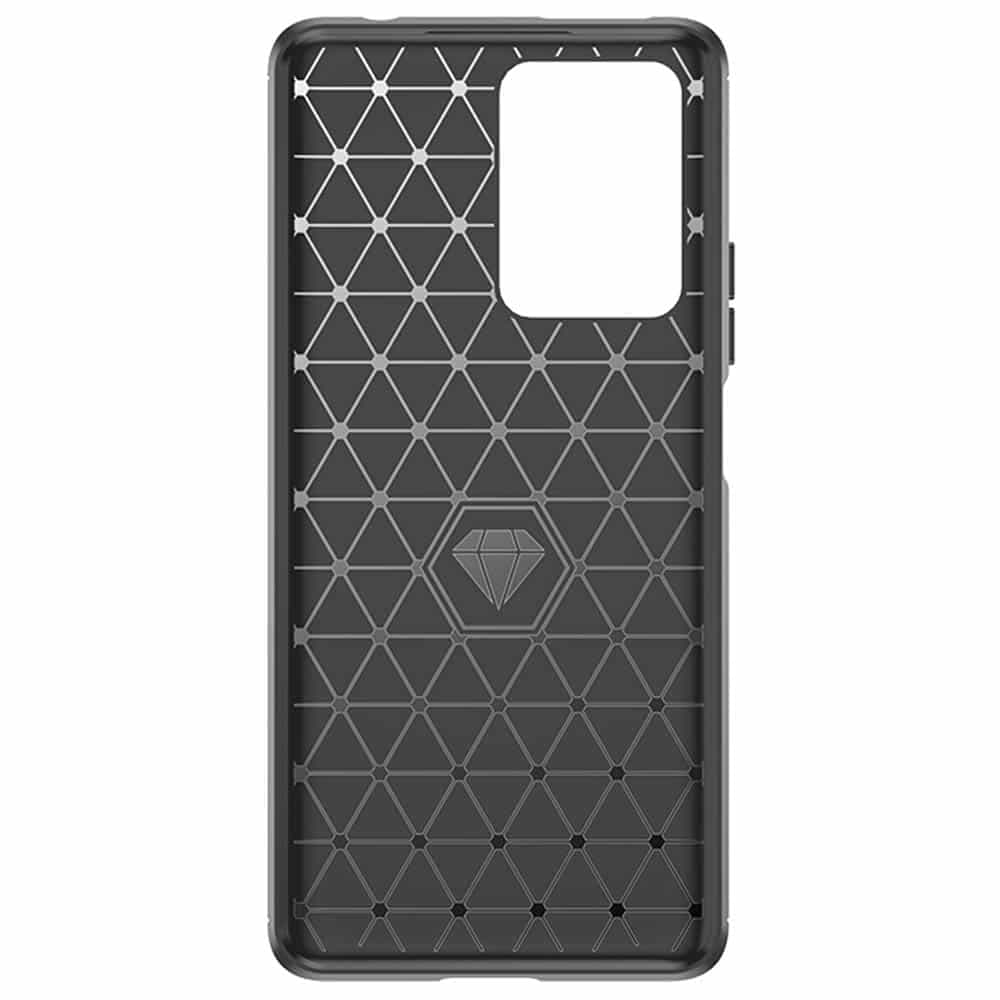 Techsuit Carbon Silicone - θήκη για Xiaomi 11T - Μαύρο 3