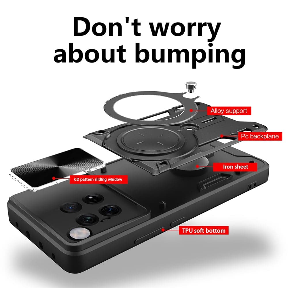 Techsuit CamGuard Pro - θήκη για Oneplus 12 - Μαύρο 2