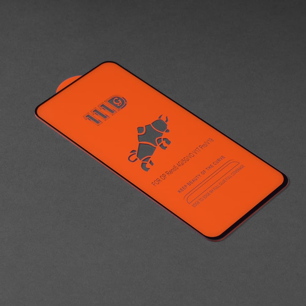 Techsuit - 111D Πλήρης Κάλυψη / Full Glue Γυαλί - Oppo Reno6 5G (Mediatek) - Μαύρο 2