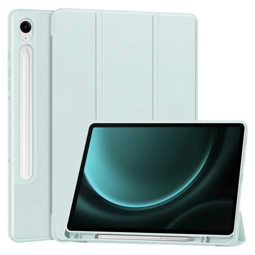 Techsuit - Flex Trifold (με θήκη για stylus) - Samsung Galaxy Tab S9 FE - Ουράνιο Μπλε