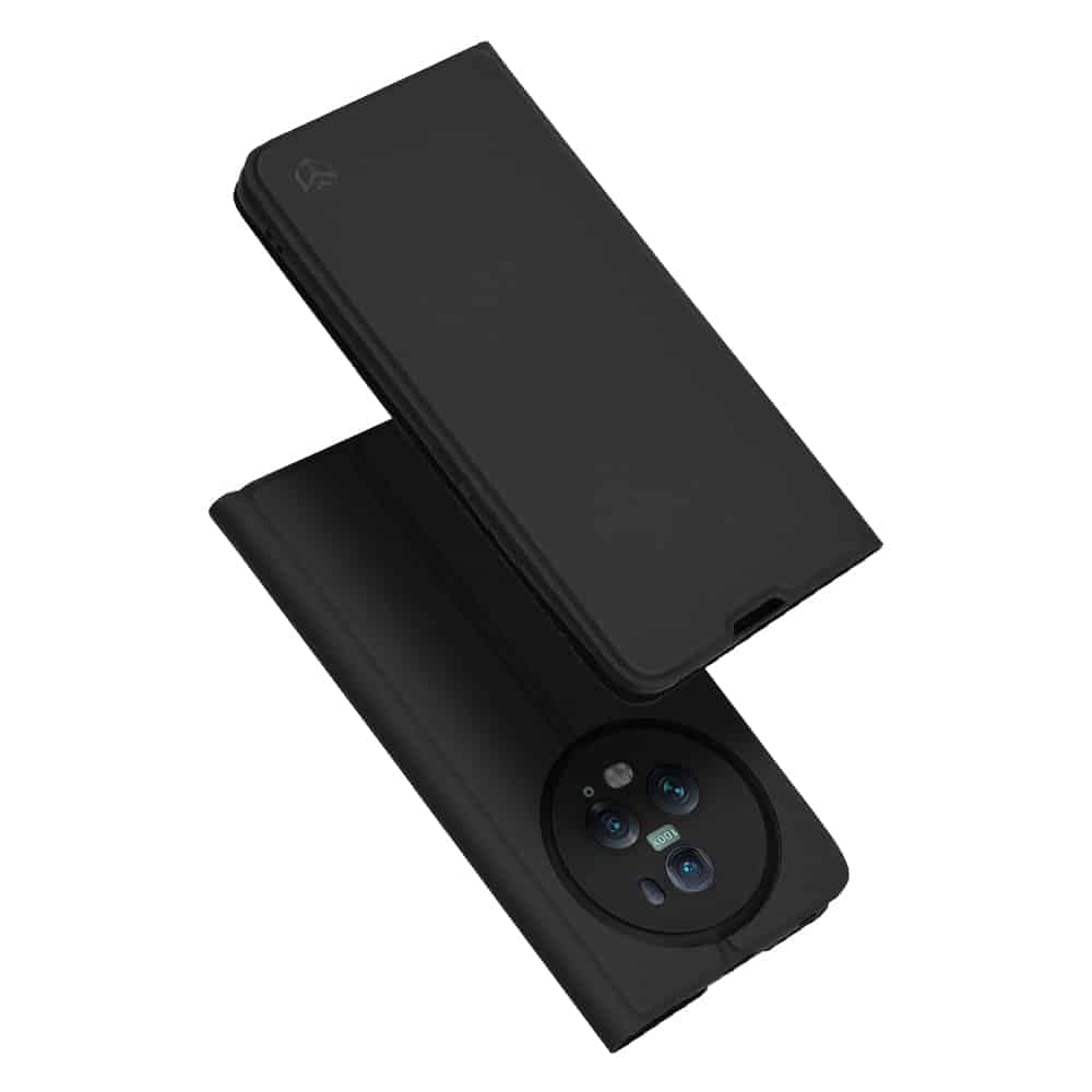 Techsuit Magskin Book - θήκη για Honor Magic5 Pro - Μαύρο