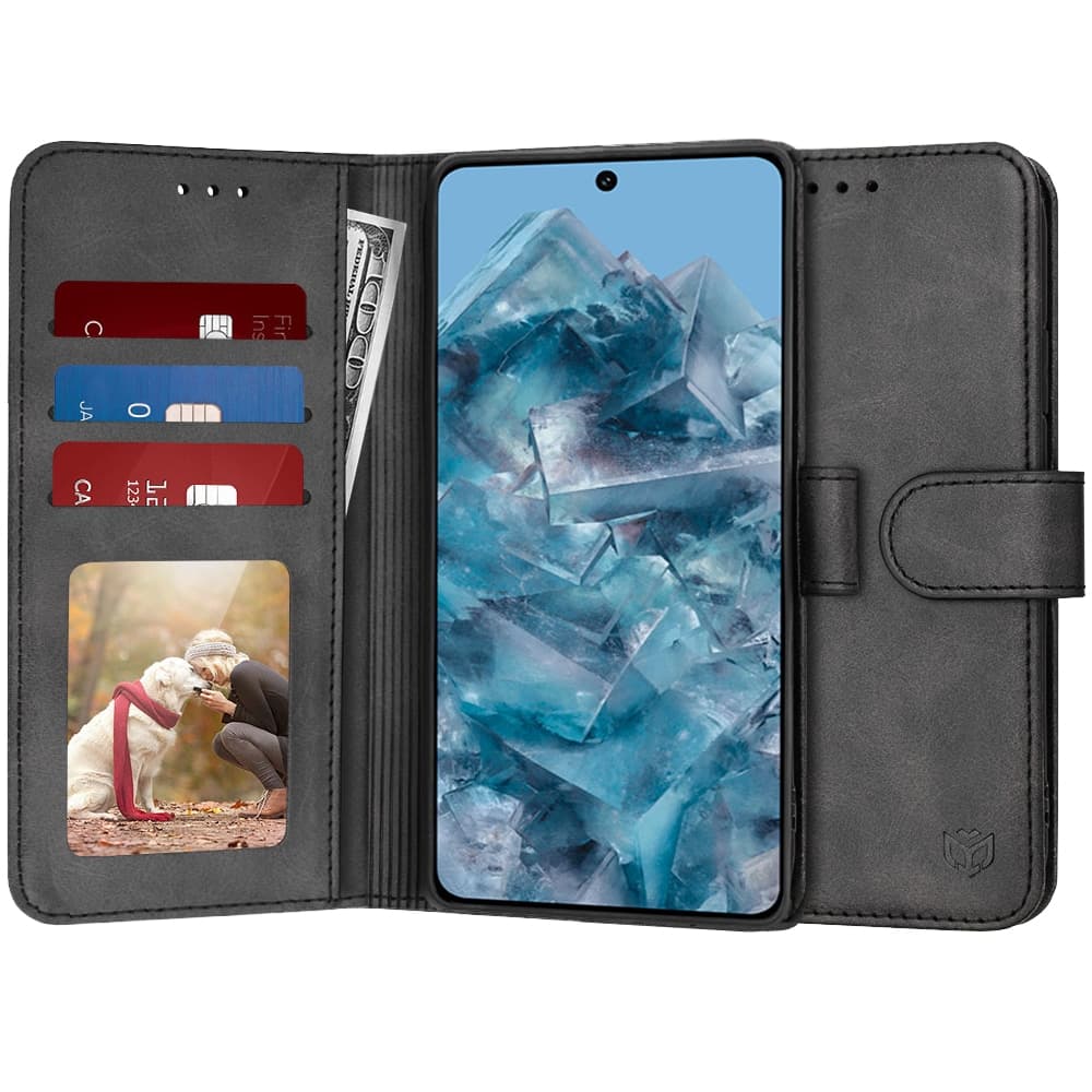 Techsuit Diary Book - θήκη για Google Pixel 8 Pro - Μαύρο