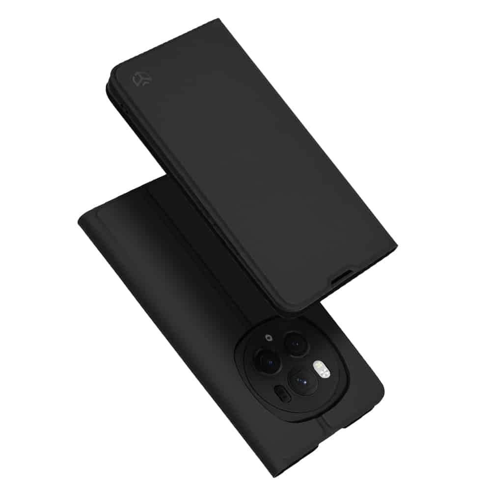 Techsuit Magskin Book - θήκη για Honor Magic6 Pro - Μαύρο