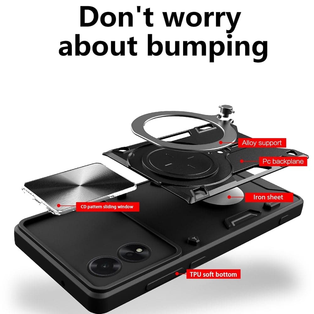 Techsuit CamGuard Pro - θήκη για Motorola Moto G14 - Πολύχρωμο 2